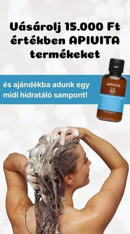 Vásárolj 15.000 Ft értékben Apivita termékeket és ajándékba adunk egy midi sampont!