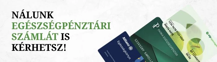 Nálunk egészségpénztári számlát is kérhetsz