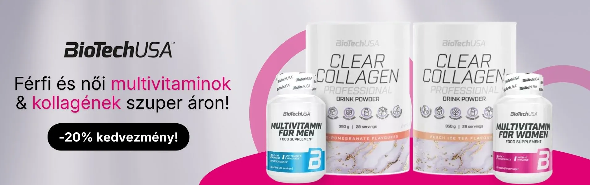 BioTechUSA termékek akcióban!
