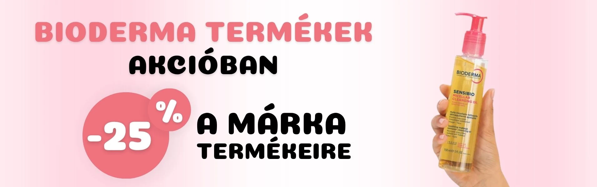 Bioderma termékek akcióban!