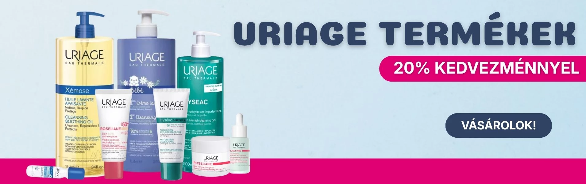 Uriage termékek akciós áron!