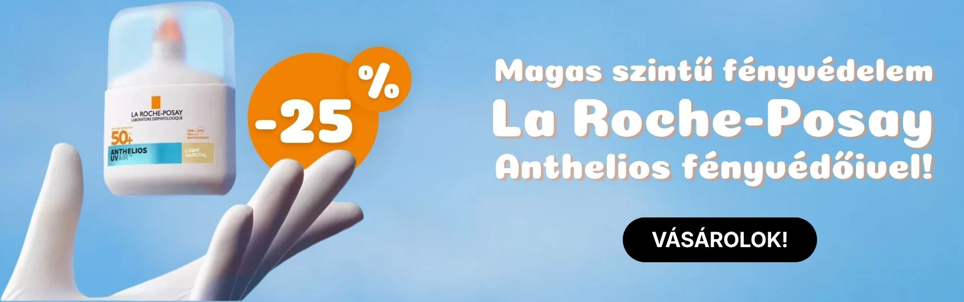 La Roche-Posay Anthelios termékek akcióban!