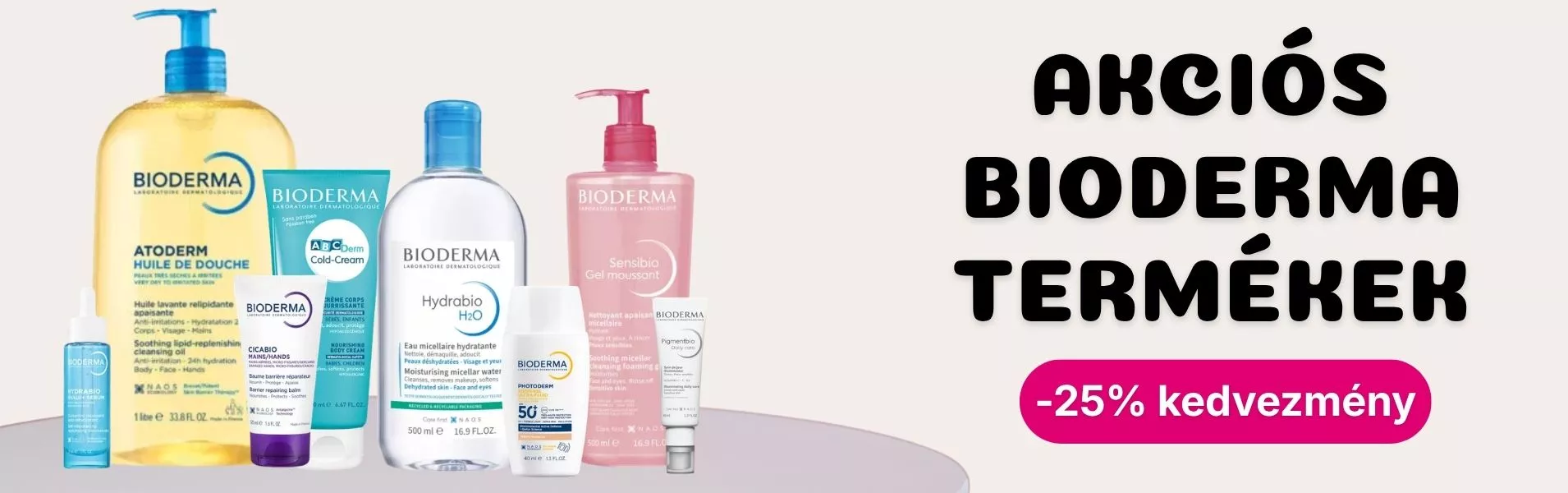 BIoderma termékek akcióban!