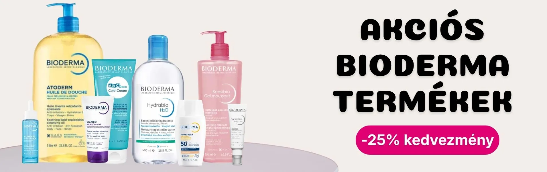 BIoderma termékek akcióban!
