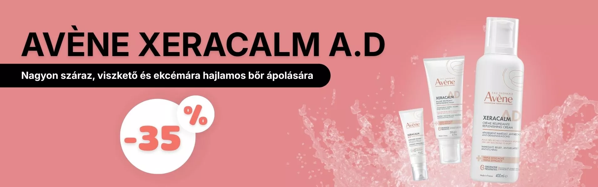 Avéne Xeracalm 35% kedvezmény!