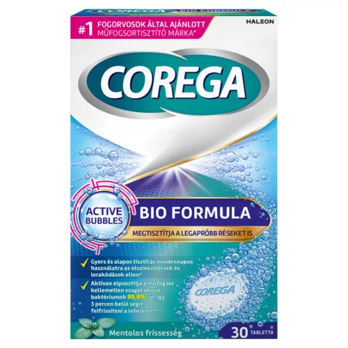 Corega műfogsortisztító tabletta 30x