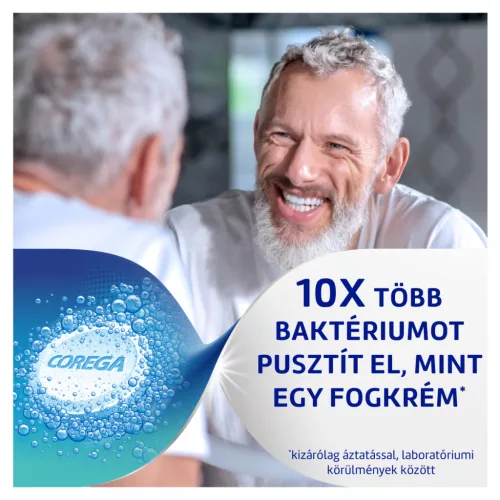 Corega műfogsortisztító tabletta 30x