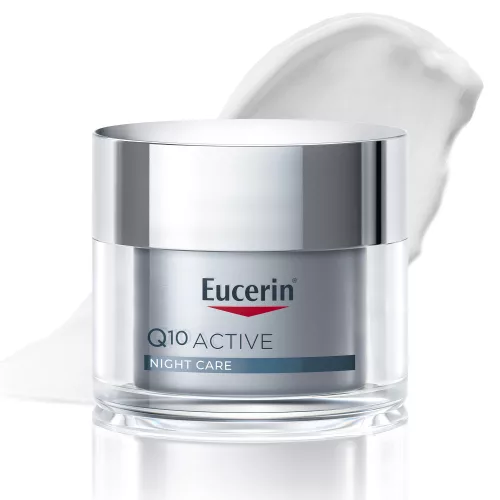 Eucerin Q10 ACTIVE Ránctalanító éjszakai arckrém 50ml