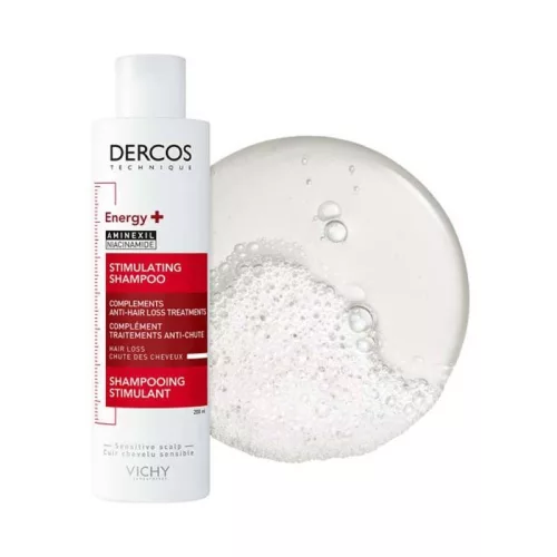 VICHY Dercos Energy+ Energiát adó sampon hajhullás ellen 200ml