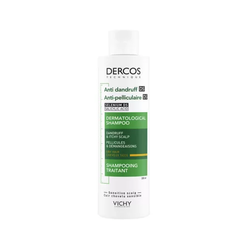 VICHY Dercos Korpásodás elleni sampon száraz hajra 200ml
