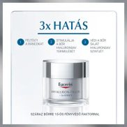   Eucerin Hyaluron-Filler Ráncfeltöltő nappali arckrém száraz bőrre 50ml