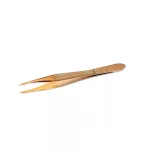 Solingen 24C Csipesz aranyozott fogantyúval, hegyes