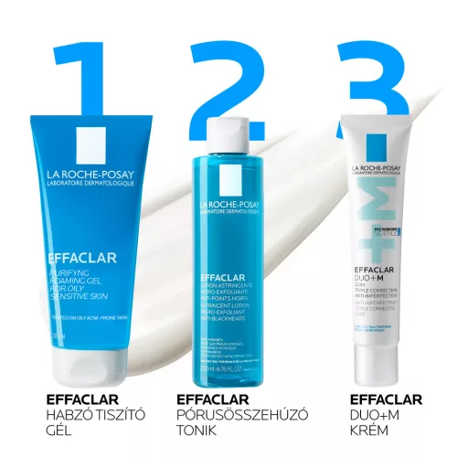 La Roche Posay Effaclar habzó arctisztító gél 200ml