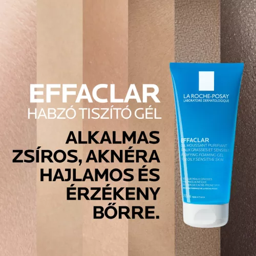 La Roche Posay Effaclar habzó arctisztító gél 200ml