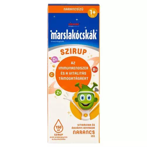 Walmark Marslakócskák szirup narancs ízű 150ml