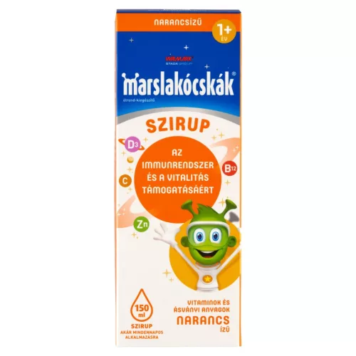 Walmark Marslakócskák szirup narancs ízű 150ml