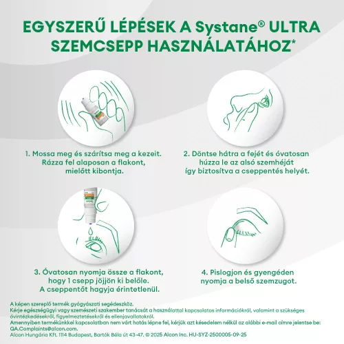 Systane Ultra lubrikáló szemcsepp 10ml