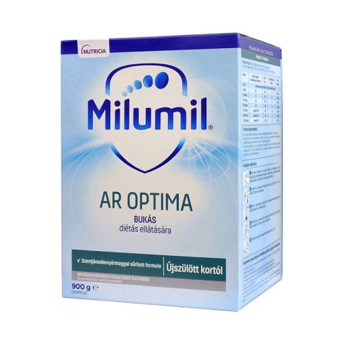 TAPSZER: MILUMIL AR OPTIMA 900G (2X450G)