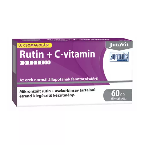 JutaVit Rutin+C vitamin tabletta 60x