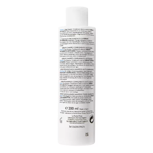 La Roche Posay Kerium korpásodás elleni sampon zsíros, érzékeny fejbőrre 200ml