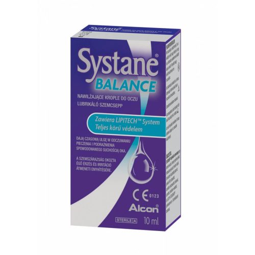 SYSTANE BALANCE SZEMCSEPP LUBRIKALO 10ML