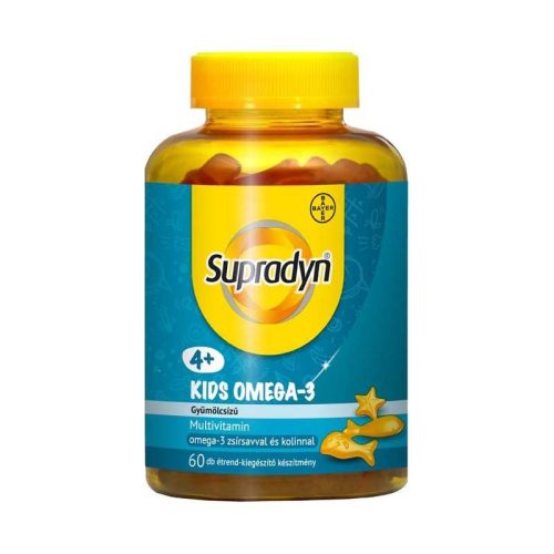 SUPRADYN KIDS OMEGA-3 GUMICUKOR 60X