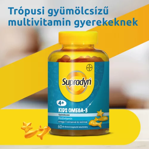 Supradyn Kids Omega 3 gumivitamin 60x