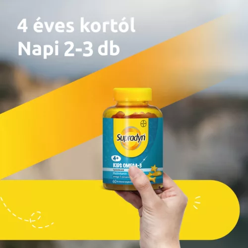Supradyn Kids Omega 3 gumivitamin 60x