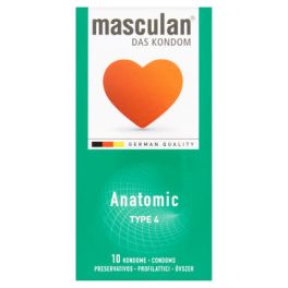 Masculan 4 Anatomic óvszer 10x