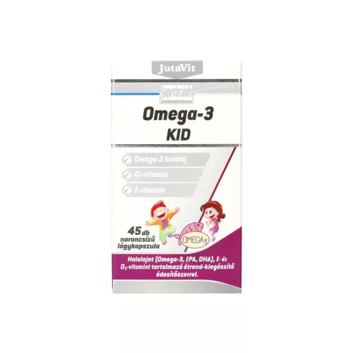 JutaVit Omega-3 Kid rágókapszula 45x
