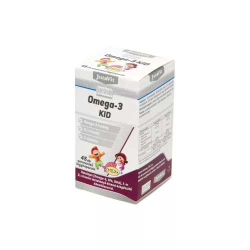 JutaVit Omega-3 Kid rágókapszula 45x