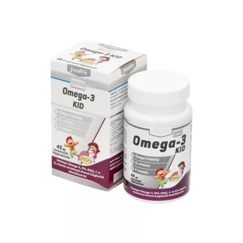 JutaVit Omega-3 Kid rágókapszula 45x