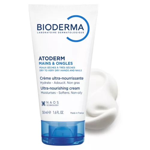 Bioderma Atoderm kéz és körömápoló krém 50ml