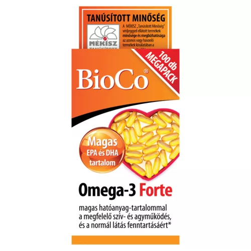 BioCo Omega-3 Forte kapszula 100x