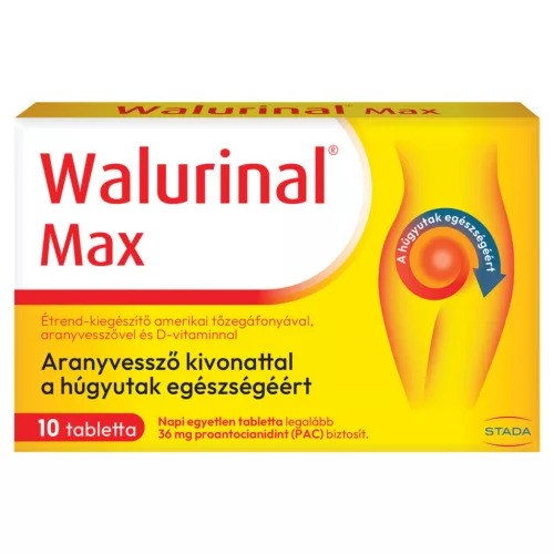 Idelyn Walurinal Max aranyvesszővel tabletta 10x