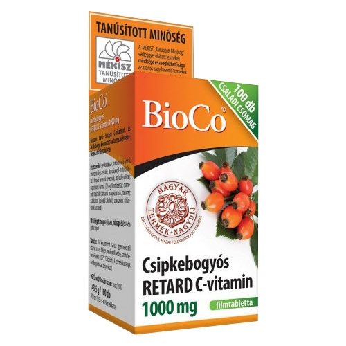 BIOCO CSIPKEBOGYO C-VIT. 1000MG RETARD TABL 100X