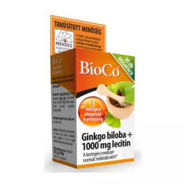 BioCo Ginkgo biloba + 1000 mg lecitin kapszula 90x
