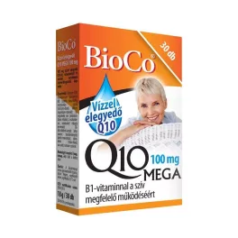 BioCo vízzel elegyedő Q10 Mega 100mg kapszula 30x
