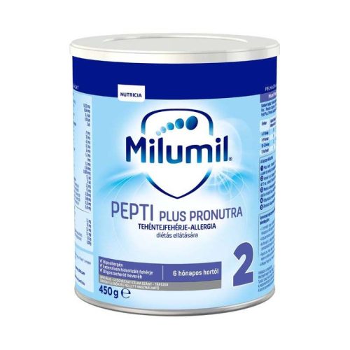 TAPSZER: MILUMIL PEPTI PLUS 2 PRONUTRA 450G