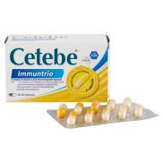   Cetebe Immuntrio C-vitamin, D-vitamin és cink étrend-kiegészítő kapszula 60 db 