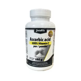 JutaVit Ascorbic acid 100% C vitamin por 160g