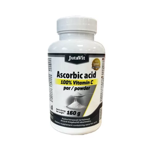JutaVit Ascorbic acid 100% C vitamin por 160g
