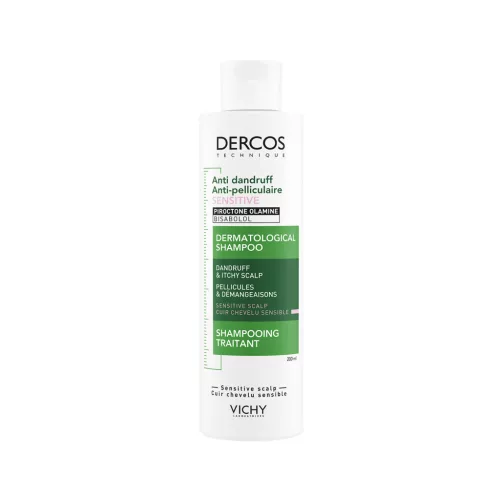 VICHY Dercos Korpásodás elleni sampon érzékeny fejbőrre 200 ml
