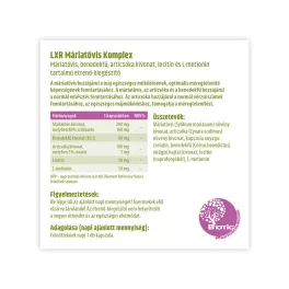 LXR Máriatövis +Benedekfű Komplex kapszula 60x