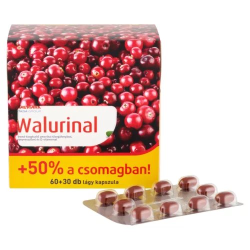 Walmark Walurinal Aranyvesszővel kapszula 60+30x