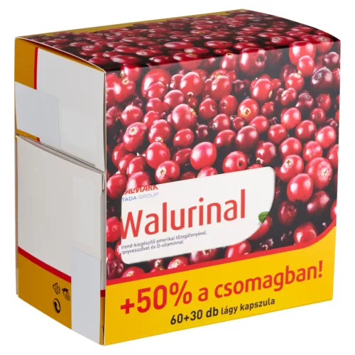 Walmark Walurinal Aranyvesszővel kapszula 60+30x