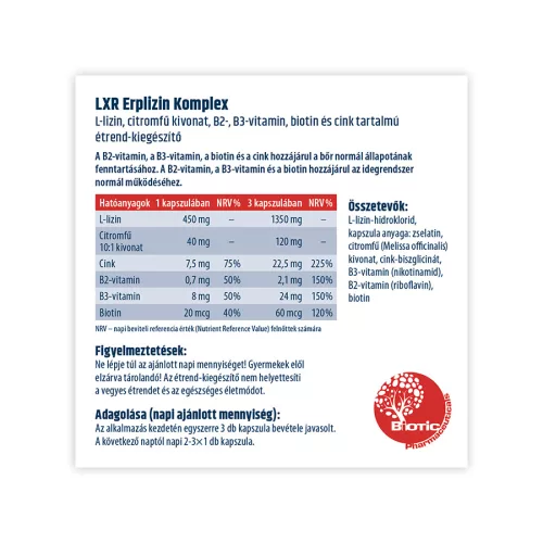 LXR Erplizin Komplex 30x