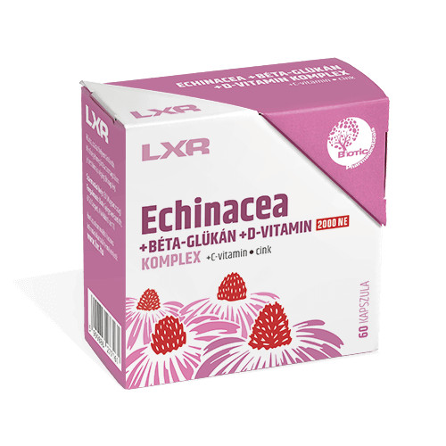 LXR ECHINACEA+BETA-GLUK.+D-VIT.KOMPL.KAPSZ. 60X