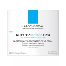   La Roche Posay Nutritic Intense RICHE mélytápláló, regeneráló krém 50ml