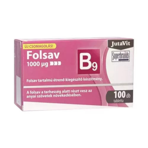 JutaVit Folsav tabletta 1000µg 100x